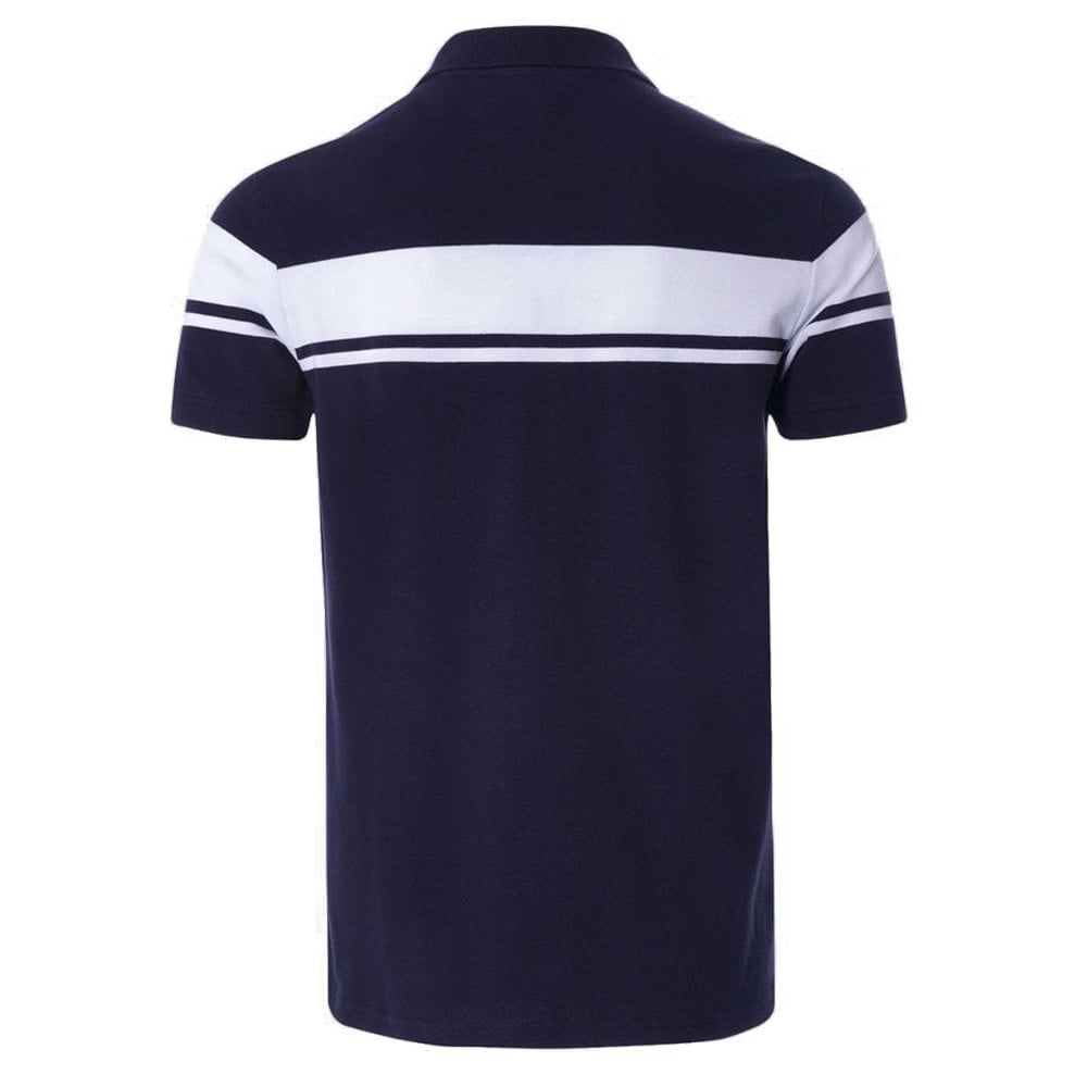Young Line Polo Shirt - Maritime/Wht