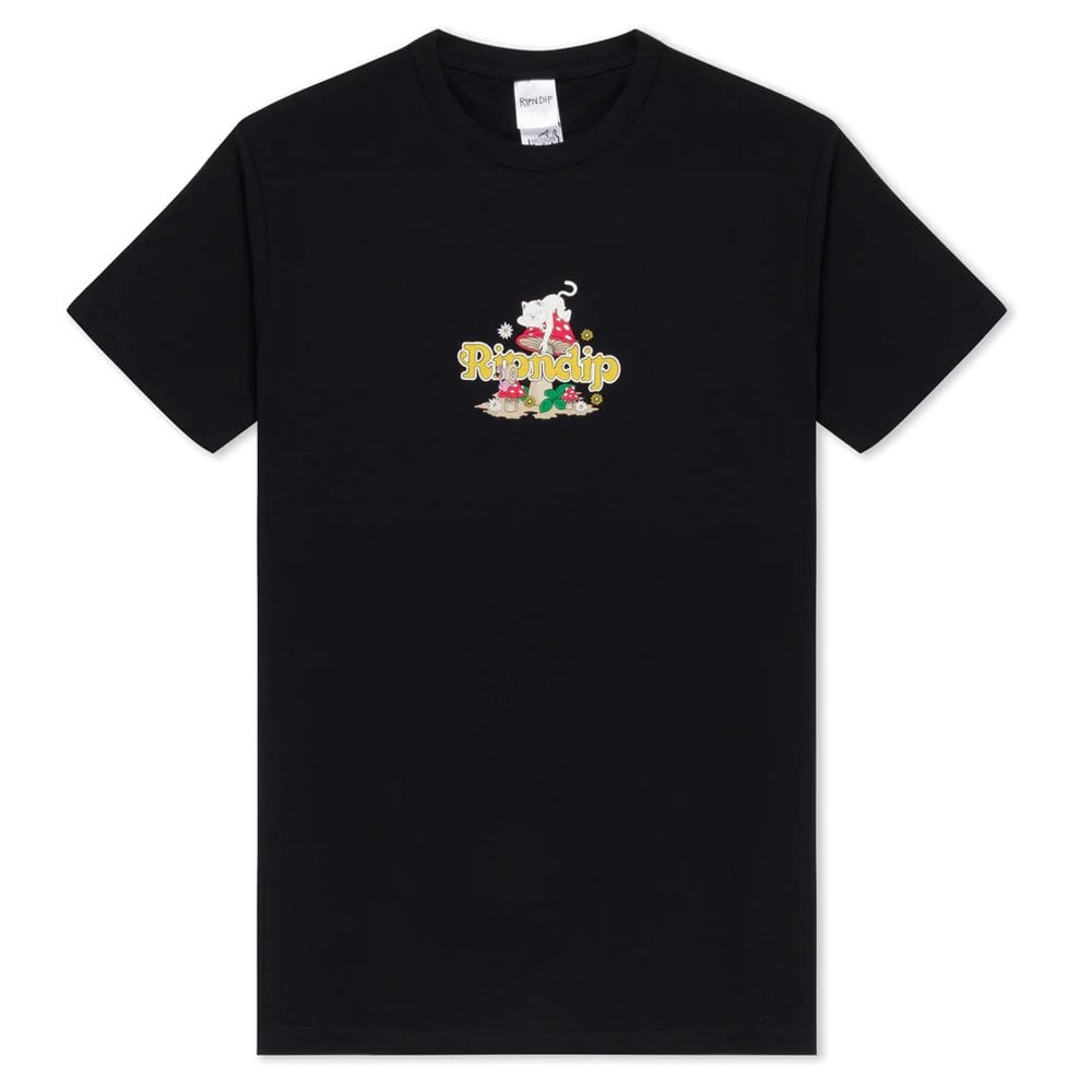Caterpillar Garden Tee - Black