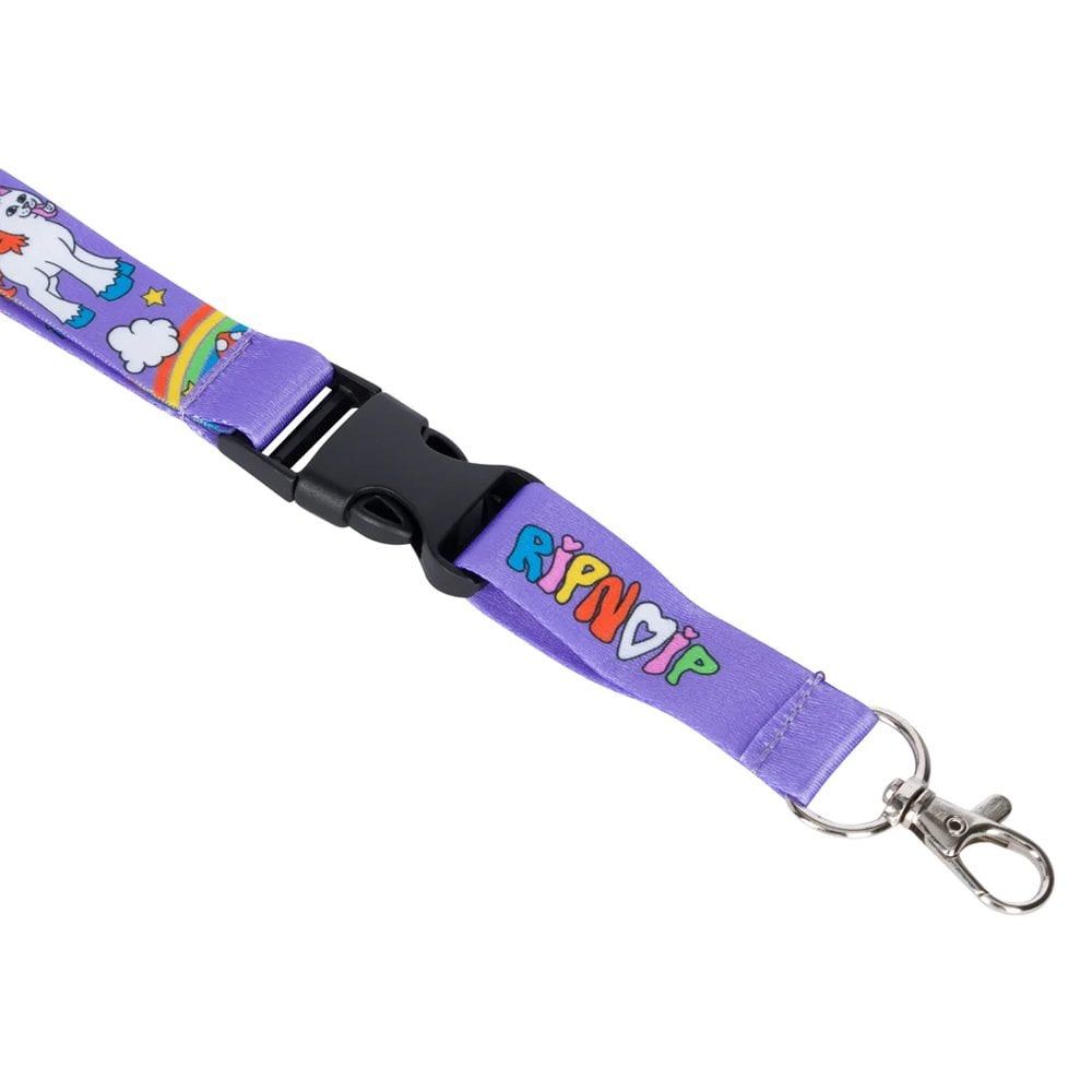 Taste The Rainbow Lanyard - Blue