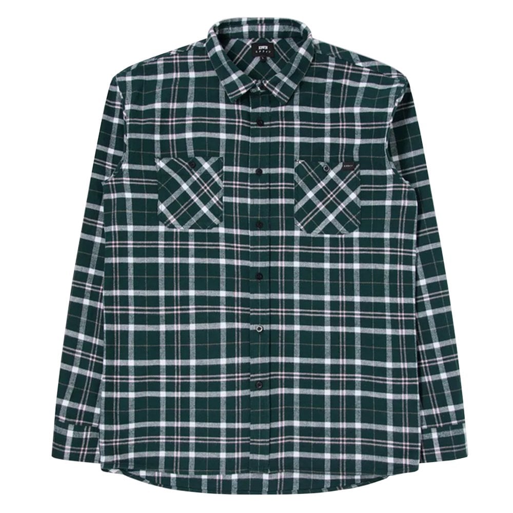 Labour Shirt - Pine/Pink