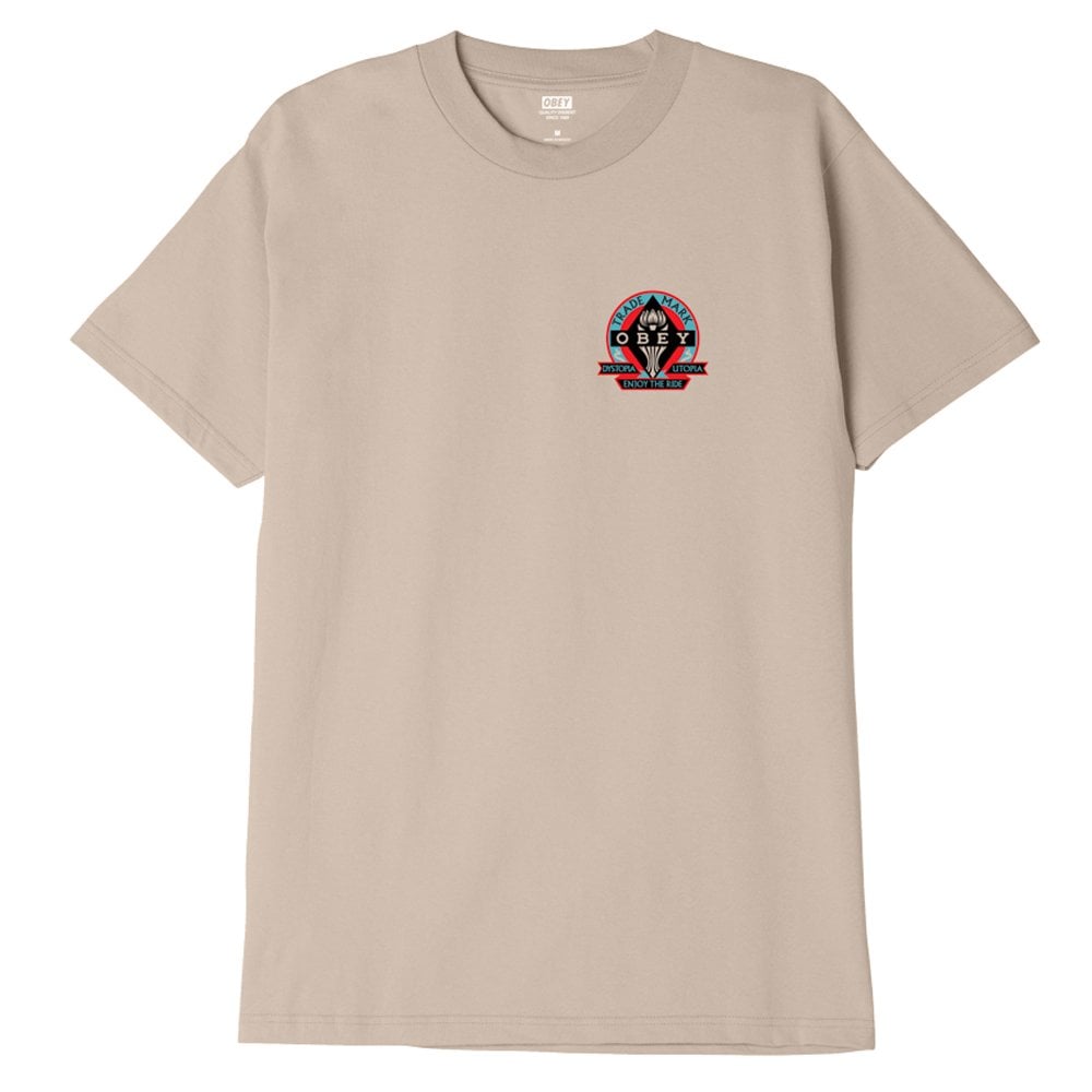 Dystopia / Utopia Classic T-Shirt - Sand