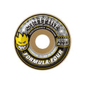 Formula Four Conical 99DU Wheels - Natural/Yllw