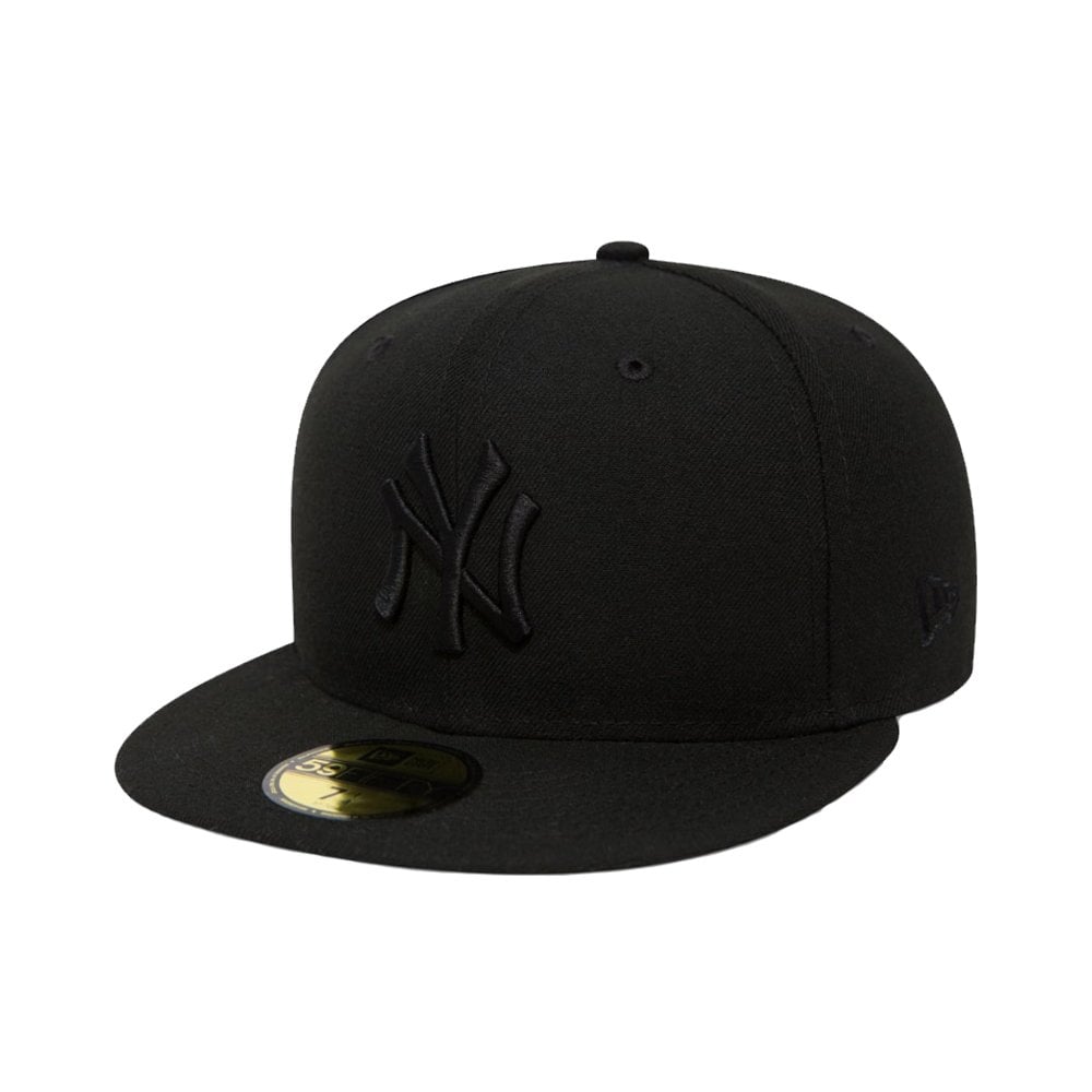 New York Yankees 59FIFTY Cap - Black/Black