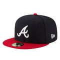 Atlanta Braves 59FIFTY Cap - Navy/Red