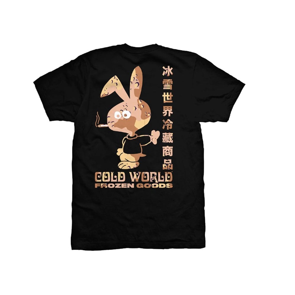 Choc Chip Bunny T-Shirt - Black