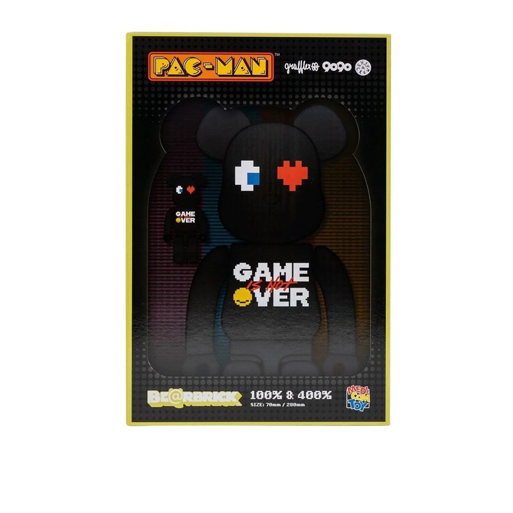 Be@rbrick x Pac-Man 100% and 400% - Pacman Grflx
