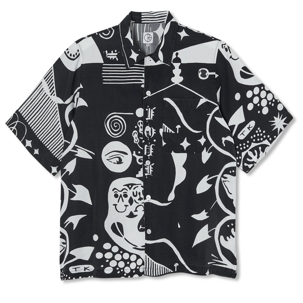 Spiral Shirt - Black/White