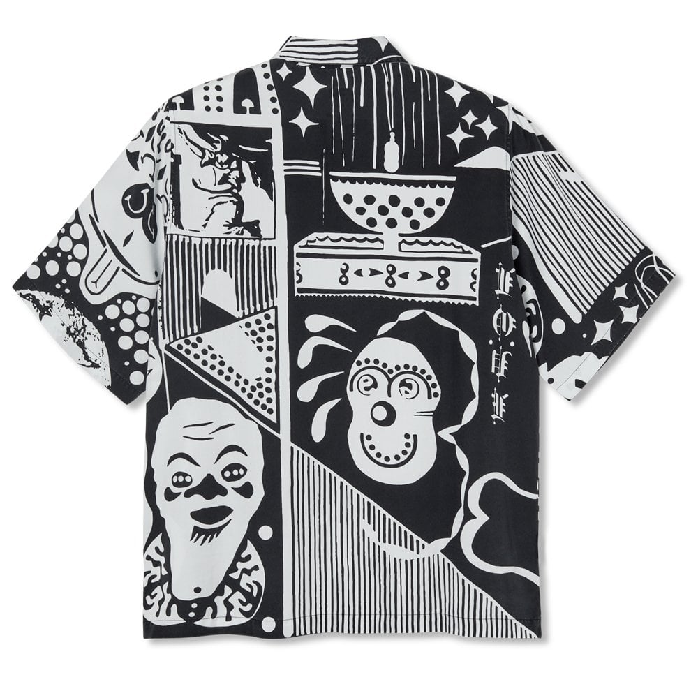 Spiral Shirt - Black/White