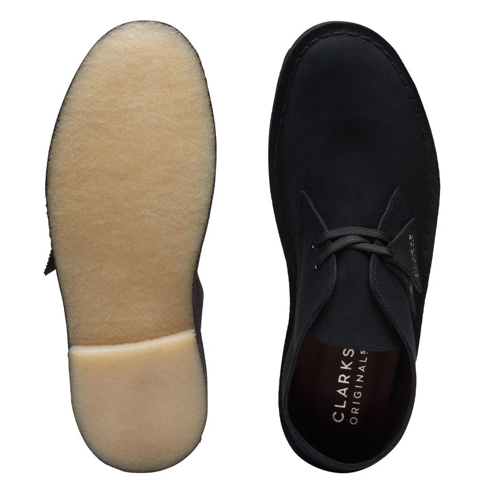 Desert Boot - Black Suede