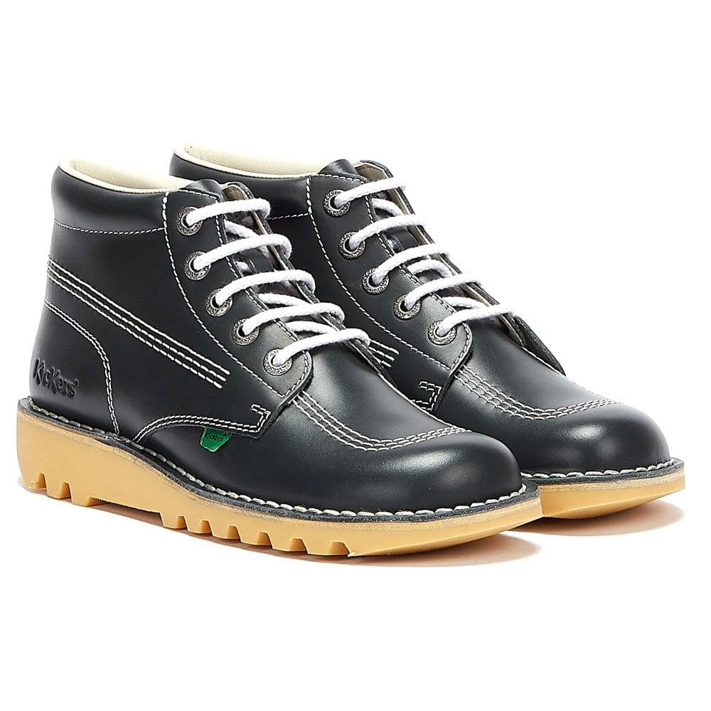 Kick Hi - Navy/White