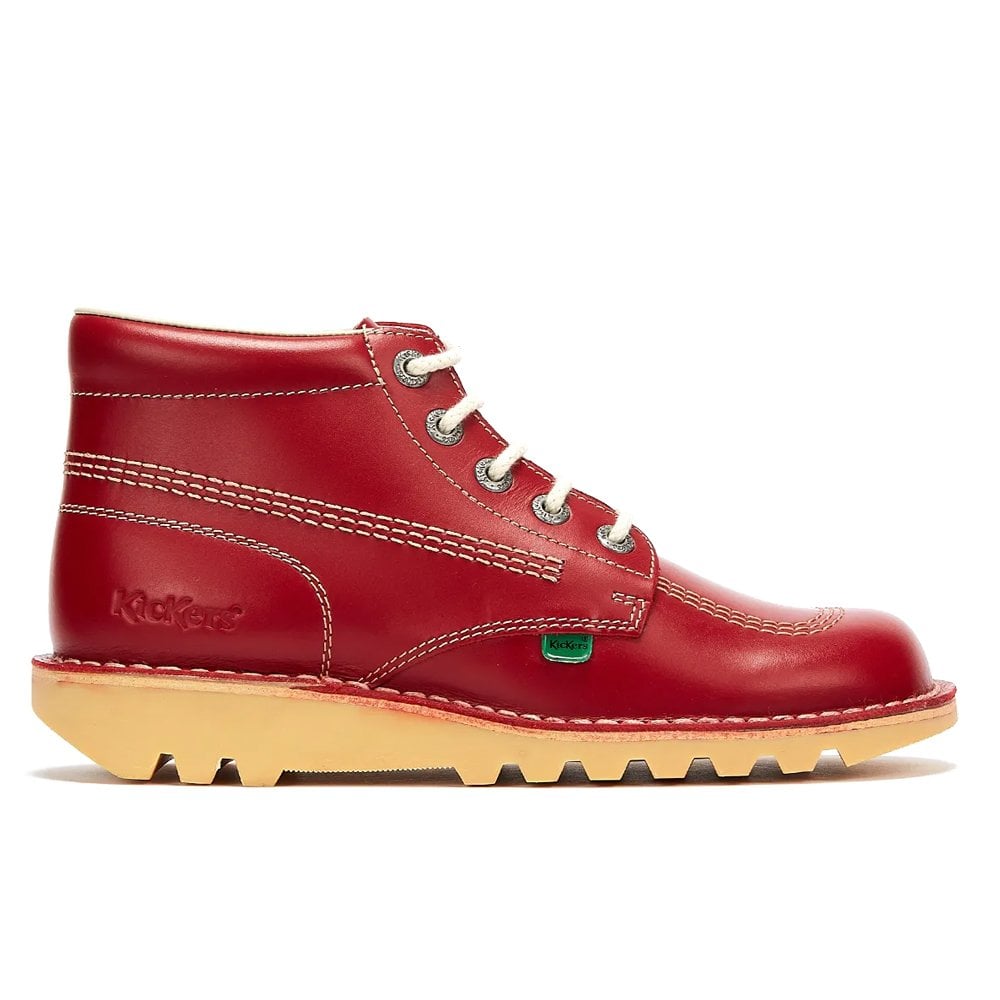 Kick Hi - Red/Natural