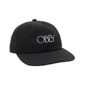 Basque 6 Panel - Black