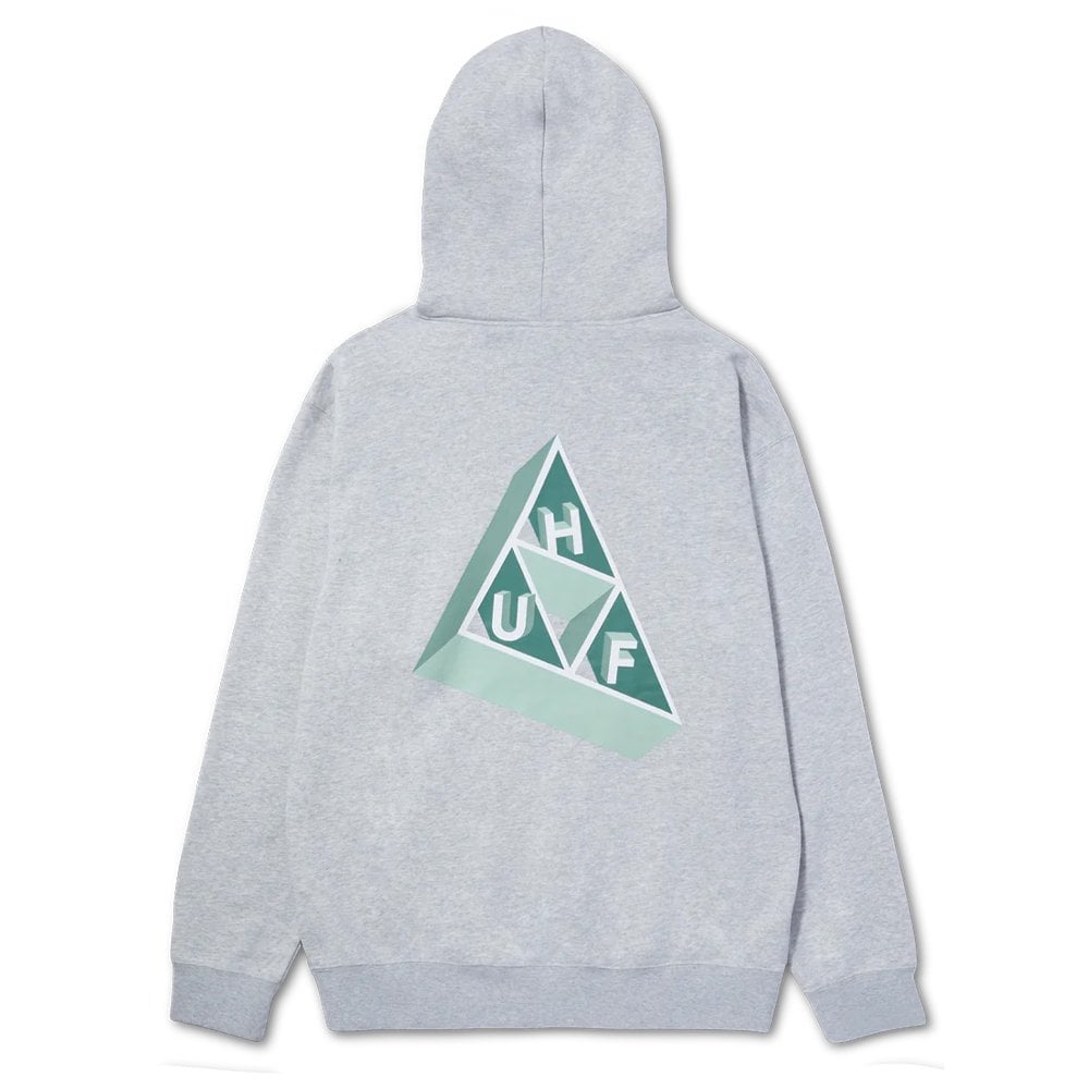 Based Triple Triangle Hoodie - Heather Grey