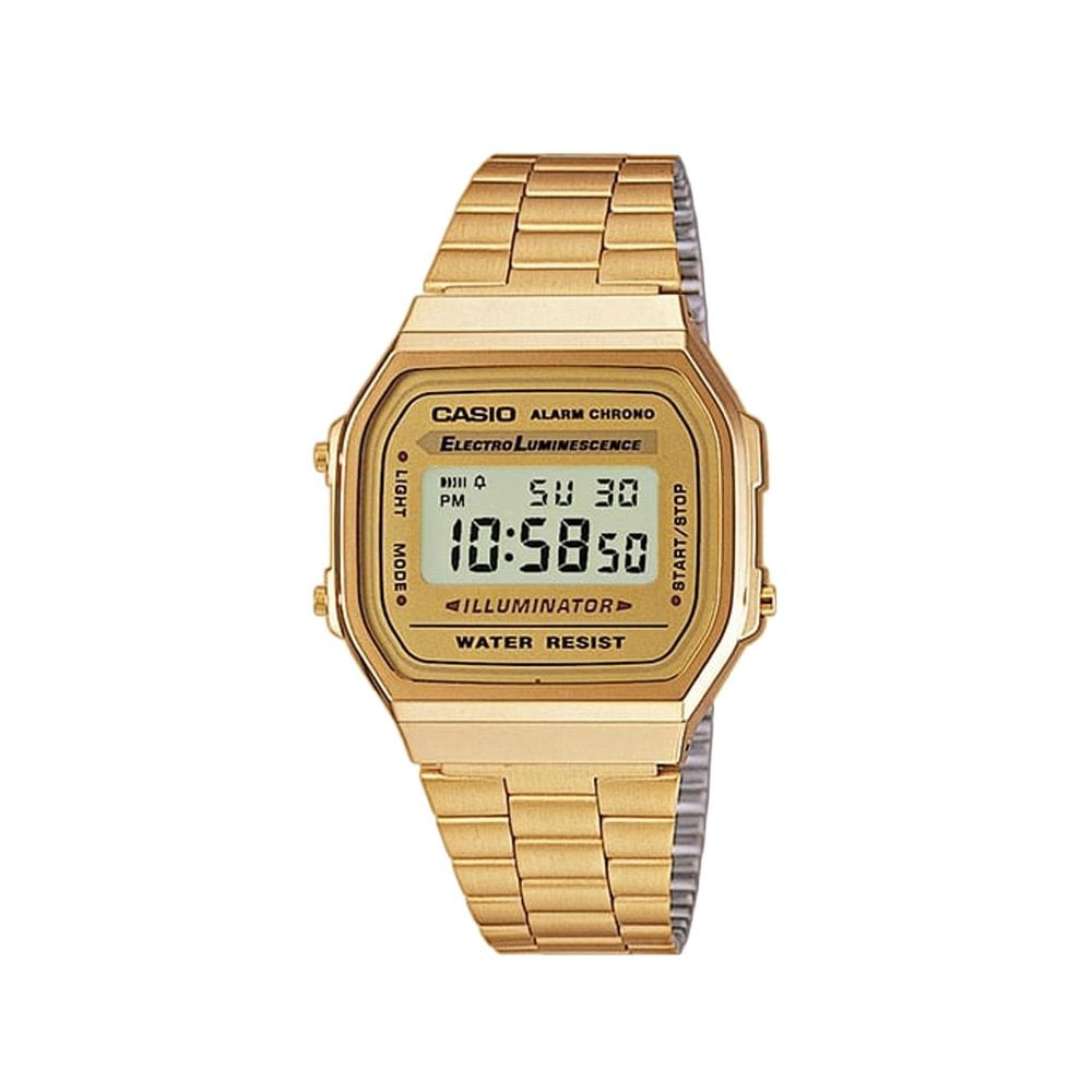 A168WG-9EF Watch - Gold