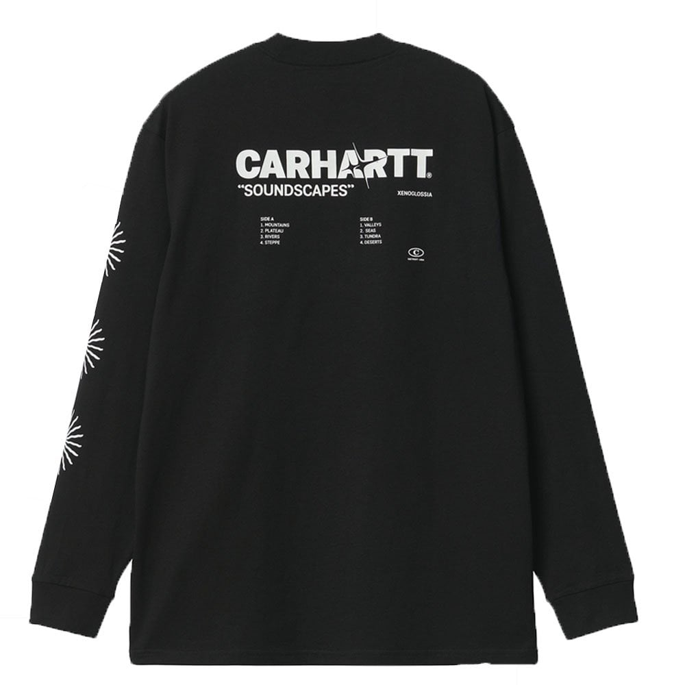 Soundscape Long Sleeve T-shirt - Black