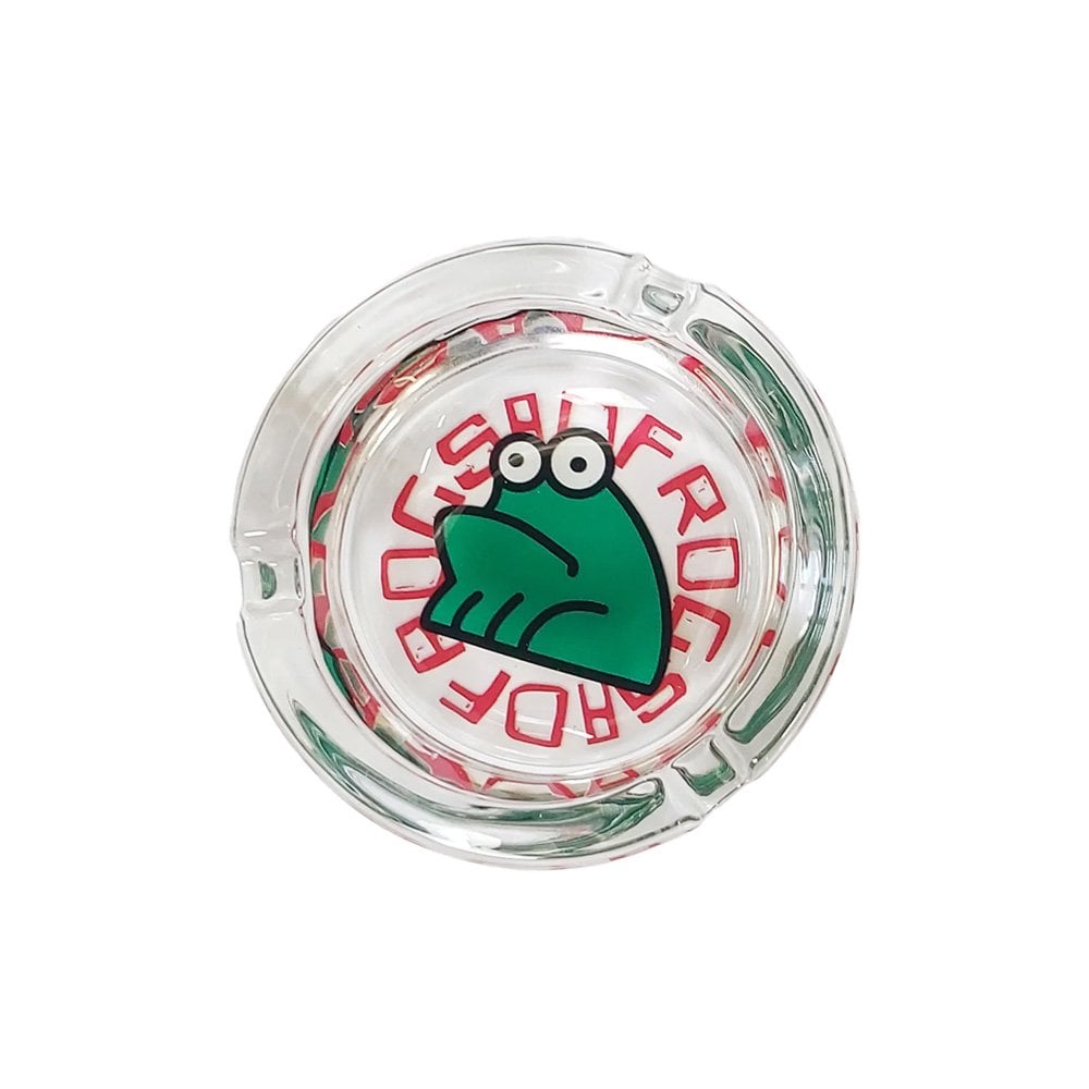 Sticker Glass Ashtray - O/C