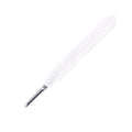 Flatties Metal Tips Shoelaces - White/Silver