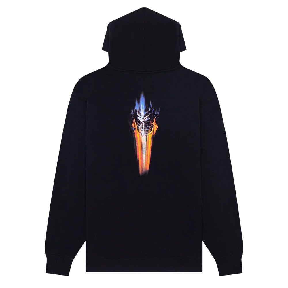 Metal Mask Hoodie - Black