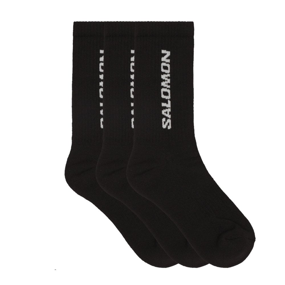 Everyday Crew 3-Pack - Black/Black