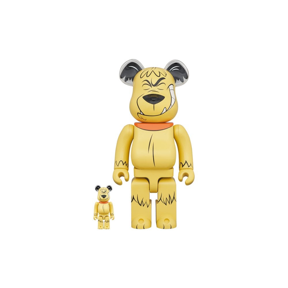 Be@rbrick x Wacky Races Mutley 100% and 400% - Wr Muttley