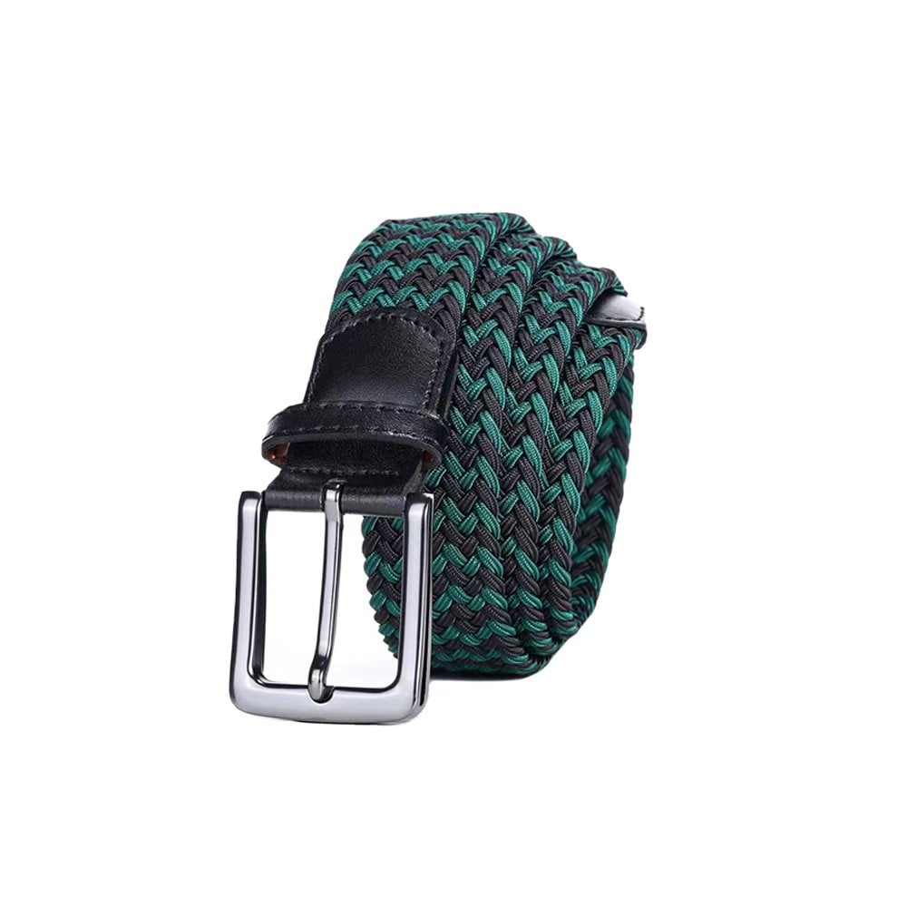 Multi Woven Belt - Black/Green