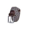 Multi Woven Belt - Navy/Stone