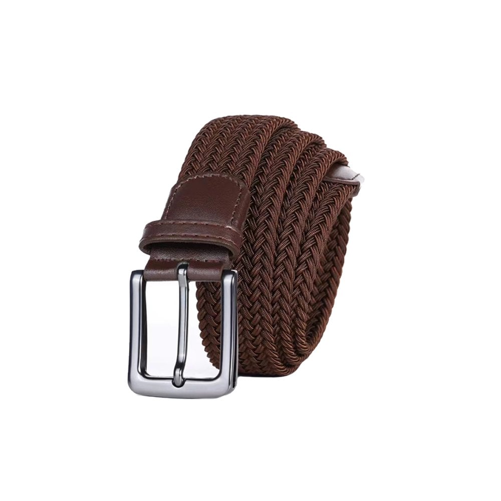 Plain Woven Belt - Chocolate