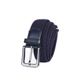 Plain Woven Belt - Navy