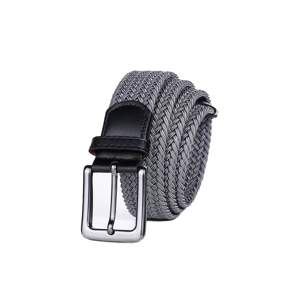Plain Woven Belt - Grey