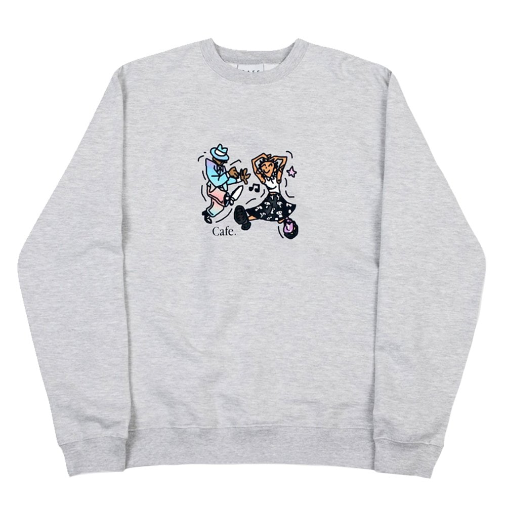 Dancing Crewneck Sweatshirt - Heather Grey