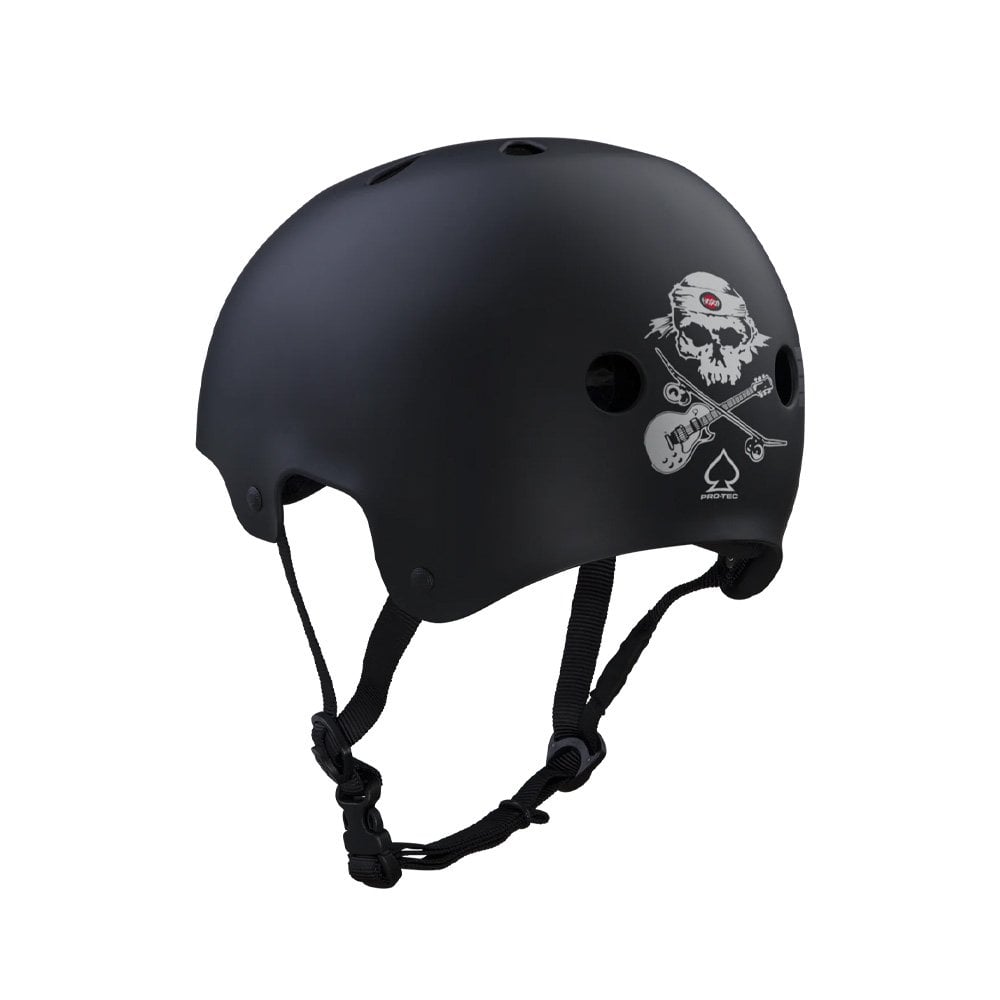 Old School Hosoi Helmet - Matte Black