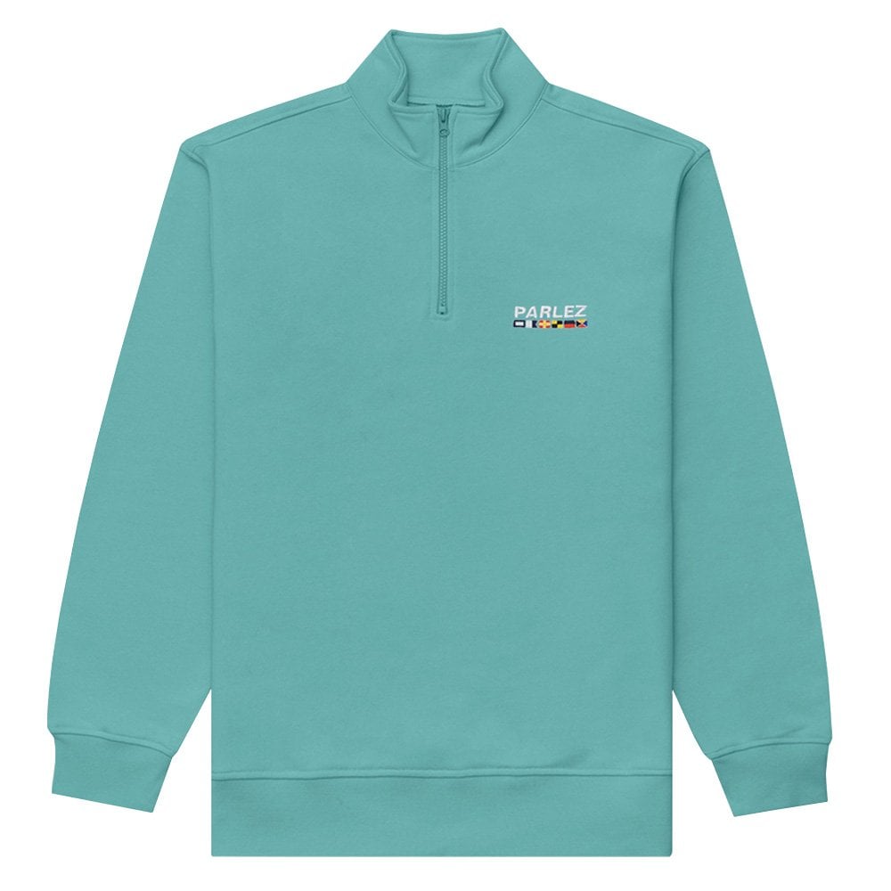 Navigator 1/4 Zip - Dusty Aqua