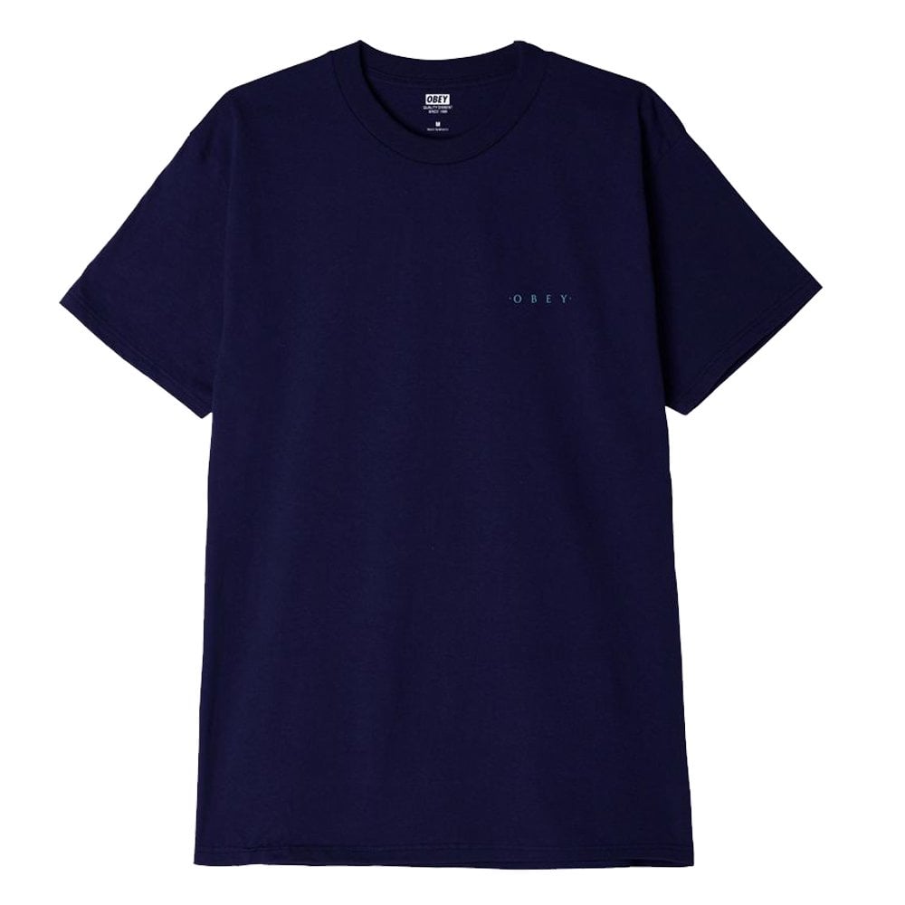 Vanish Point T-Shirt  - Navy