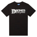 Drones Everywhere T-Shirt  - Black