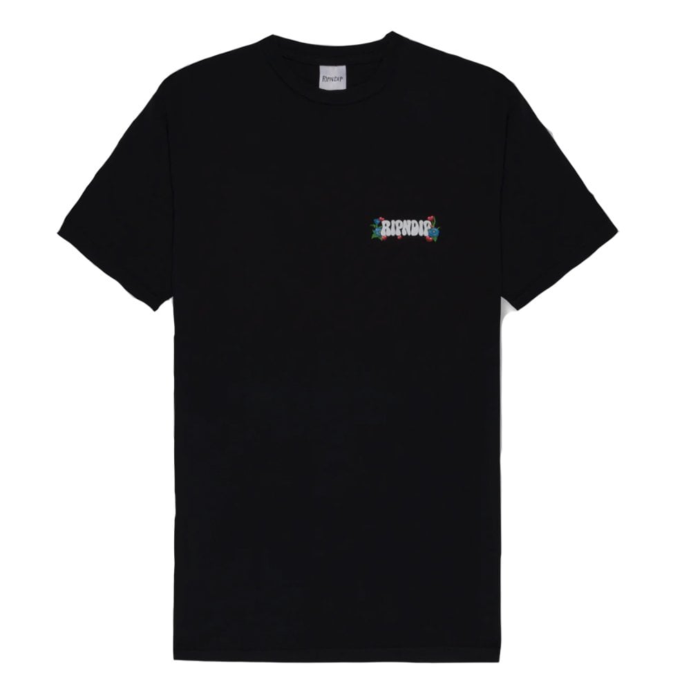 Peace Love RIPNDIP T-Shirt - Black