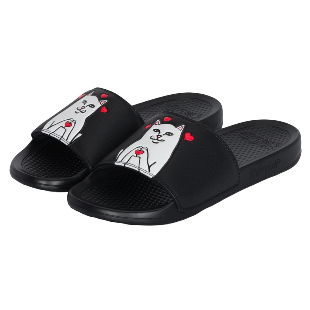 Nermal Loves Slides - Black