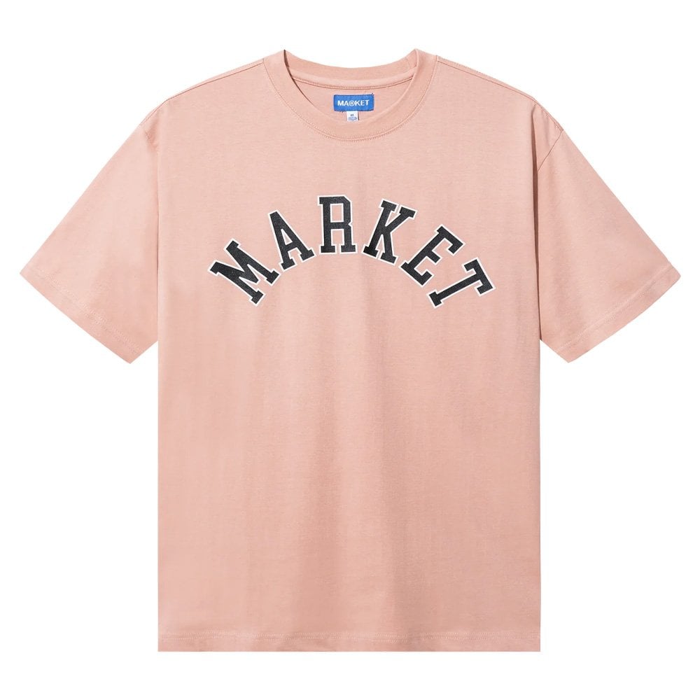 Throwback Arc T-Shirt - Pink