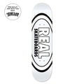 Oval Logo Skateboard Deck - White