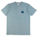 Printed T-Shirt - Pale Blu/Blu