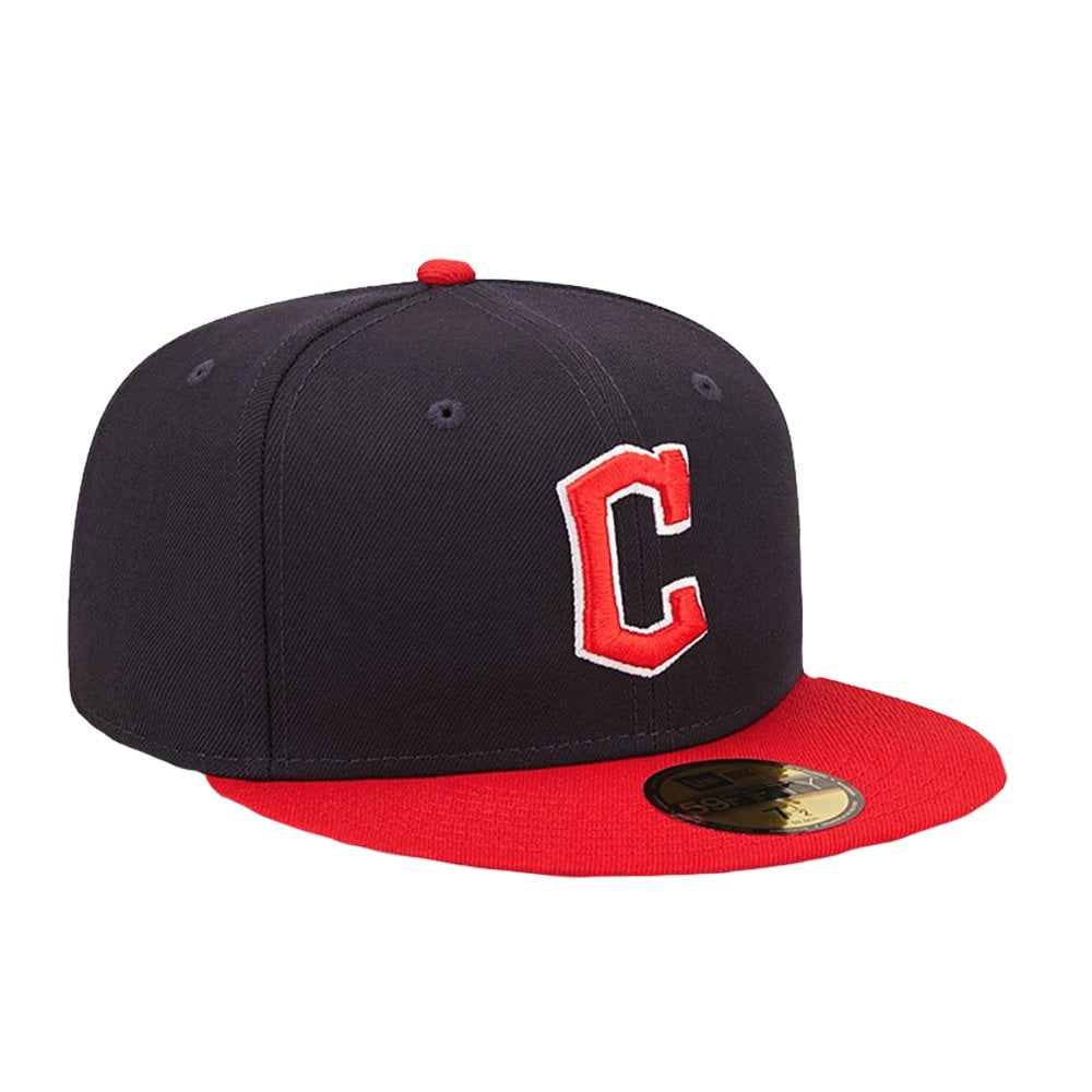 Cleveland Guardians 59FIFTY Cap - Navy/Red