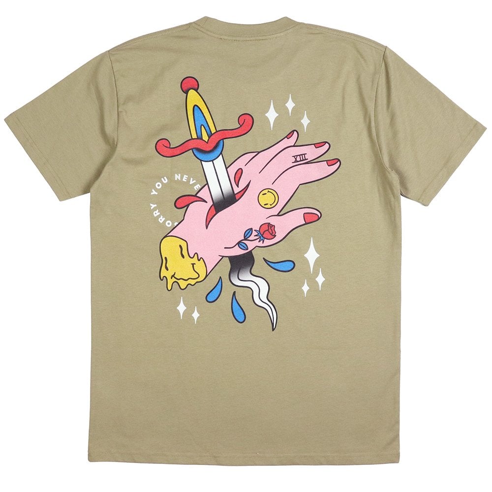 Tattoo Stab T-Shirt - Sand