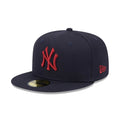 League Essential 59FIFTY Fitted Cap - Ny Navy/Burg