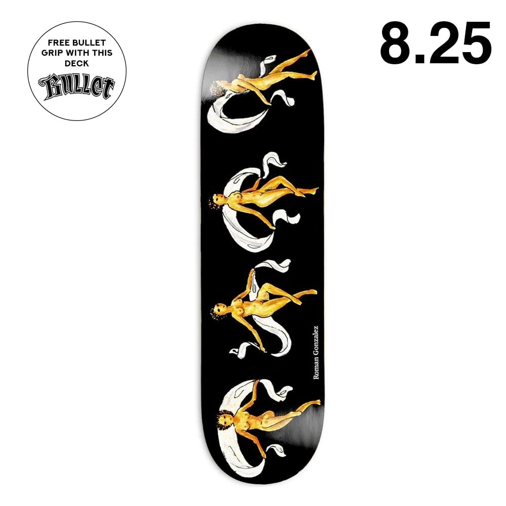 Roman Gonzalez Dancing Ladies Deck - Black