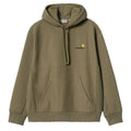 Hooded American Script Sweatshirt - Larch