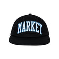 Offset Arc 6 Panel Cap - Black