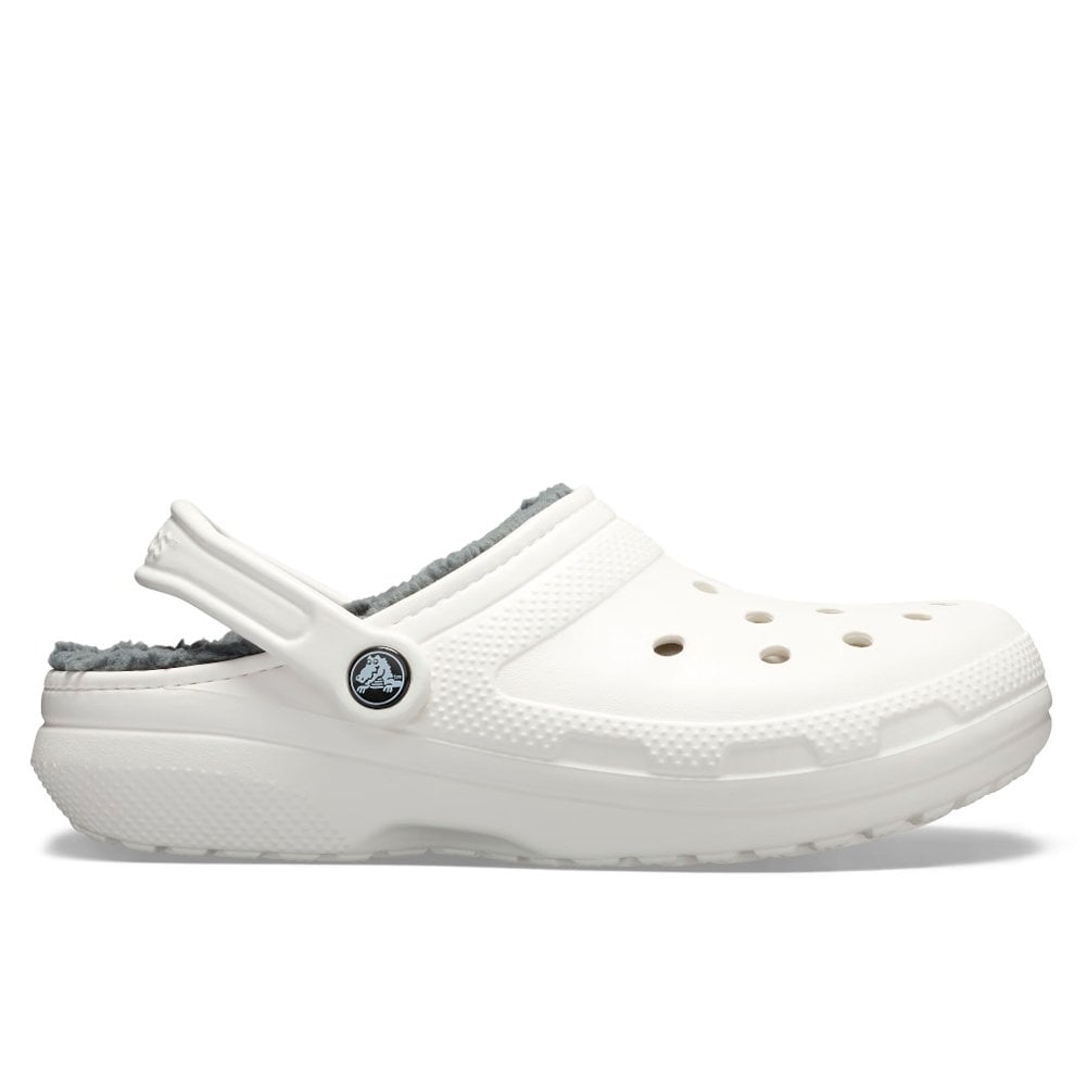 Classic Lined Clog - White