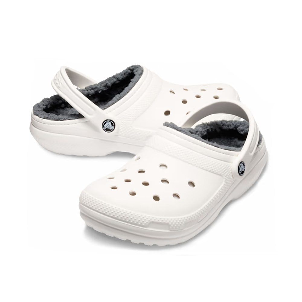 Classic Lined Clog - White
