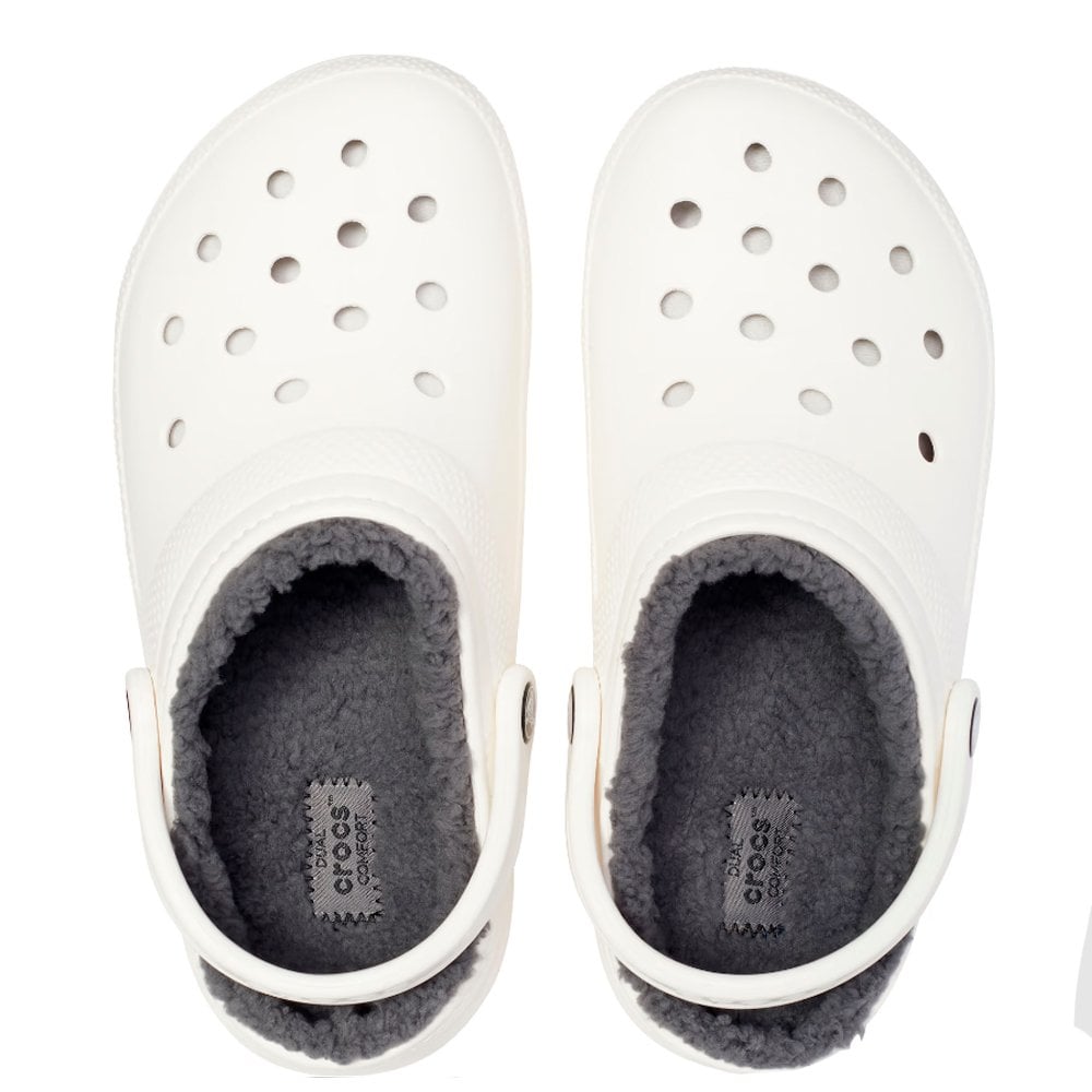 Classic Lined Clog - White