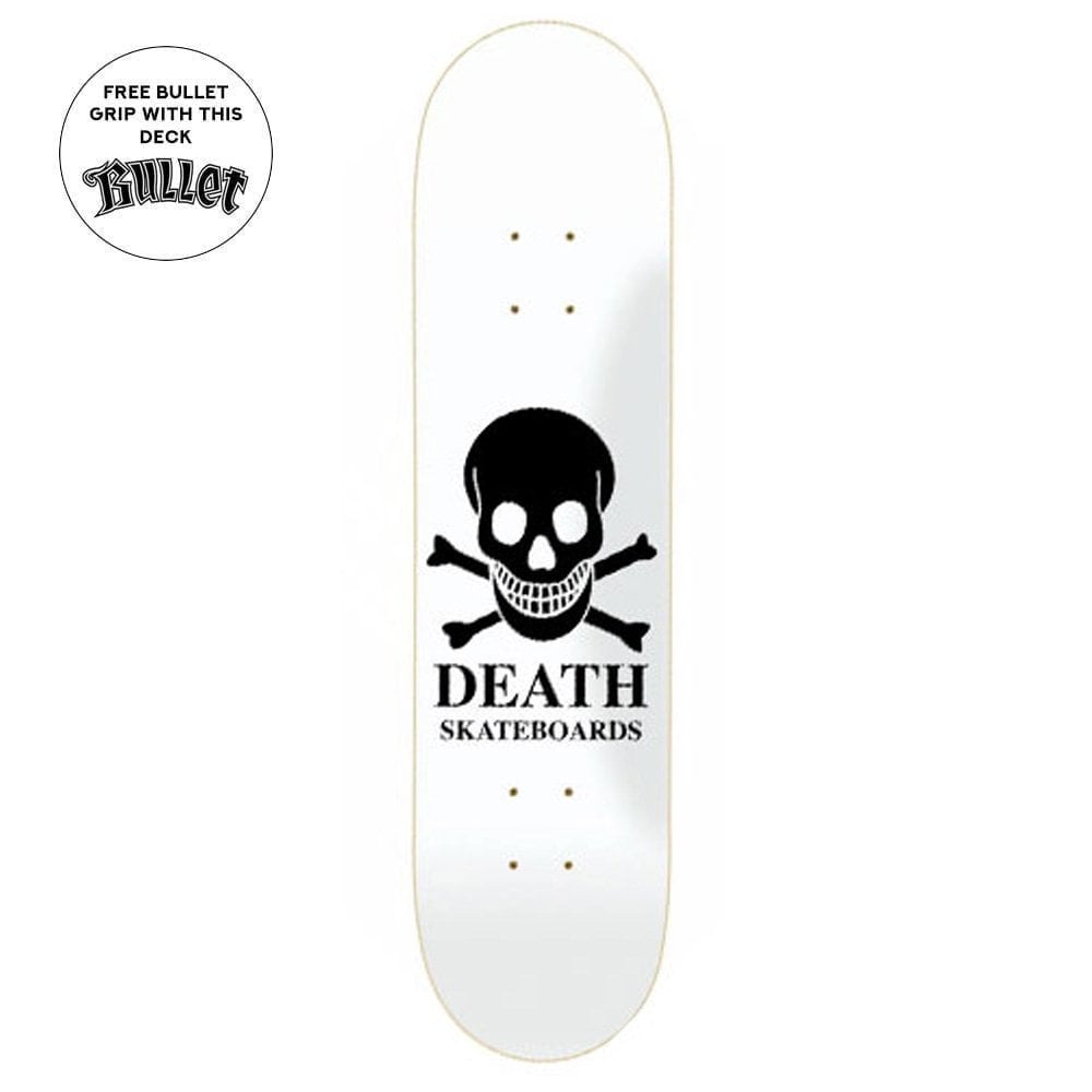 OG Skull 9" Deck - White/Black