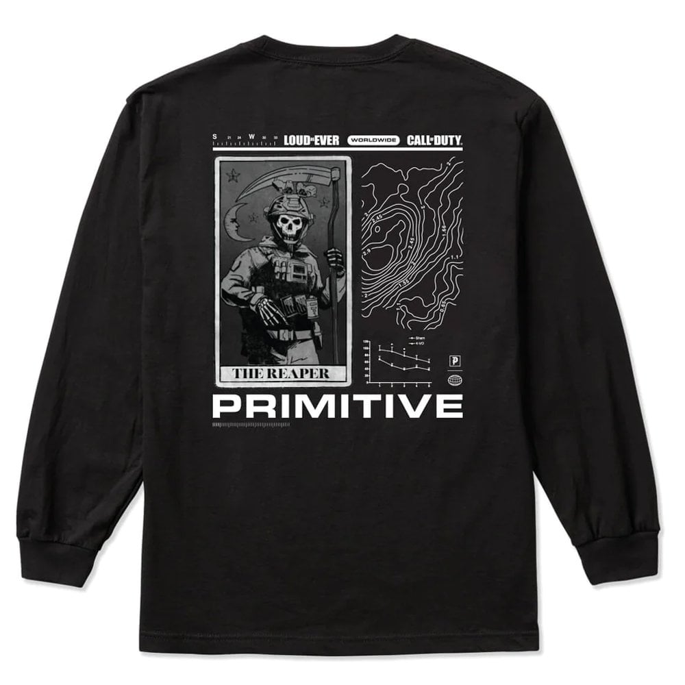 Tactics Long Sleeve T-Shirt - Black